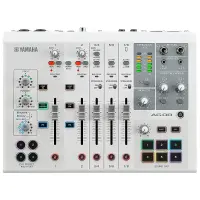 Yamaha ag08w  микшерный пульт для потокового вещания, 8 каналов, белый