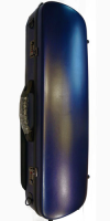 Violin case Artemis DVC-7-2BU - Rectangular polycarbonate hard case for 4/4-1/2 violin with combination locks. Weight 2.6 kg. Blue color