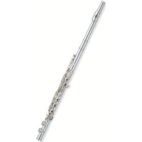Pearl flute elegante pf-795e  флейта ручной работы, не в линию, ми-мех, без рез, серебр гол и корп