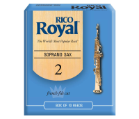 RICO ROYAL RIB1020 Набор тростей для саксофона сопрано №2 (10 штук в упаковке)