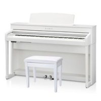 Kawai CA79 W  цифровое пианино с банкеткой, 88 клавиш, механика GFIII, 256 полифония, 66 тембров