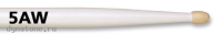 VIC FIRTH 5A W - Барабанные палочки орех