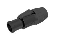 Seetronic SAC3FX-08(05)- Кабельный разъем powerCON 20 А, тип A (розетка) для входа питания, IP65, черный