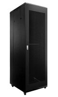 Caymon SPR842GG Шкаф напольный 19''. Поставляется в полностью собранном виде. Материал сталь. Шкаф оснащен двумя перфорированными стальными дверьми (спереди и сзади).  Монтажная высота 42U. Габаритные размеры, мм (Ш x В (включая ножки) x Г): 600 x 1985 (2