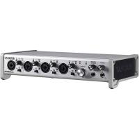 Аудиоинтерфейс USB [SERIES208I] Tascam [SERIES 208i] АЦП/ЦАП: 24 бит/192 кГц, 20-40000 Гц, THD: 0,0016%, S/N: 109 дБ, 4xCombo XLR/TRS микр. входа / 8x1/4" TRS лин. выходов, 2x1/4" TRS выхода для наушников, 2xToslink, MIDI, WordClock, USB-B