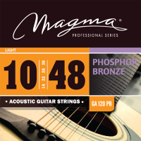 Комплект струн для акустической гитары Magma GA120PB