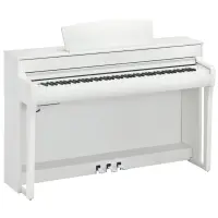 CLP-745WH Clavinova Цифровое пианино, со стойкой, педалью и банкеткой, белое, Yamaha