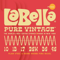 PV1046 Pure Vintage Комплект струн для электрогитары, 10-46, La Bella