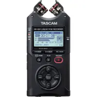 Рекордер мобильный [DR40X] Tascam [DR-40X] АЦП/ЦАП: 24 бит/96 кГц, 20-20000 Гц, THD: 0,01%, S/N: 94 дБ, микрофоны: 2 х всенаправленных A-B/X-Y, 2xCombo XLR/TRS Jack / 1/8" Stereo mini Jack, память: micro SDHC/SDXC, питание: 3 батареи АА, USB Micro-B