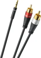 OEHLBACH Кабель межблочный Oehlbach Select Audio Jack RCA Link, 1.0m (D1C33190)