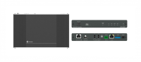 Передатчик USB-C Kramer Electronics [EXT3-C-XR-T] RS-232, ИК, USB, Ethernet 1G по витой паре HDBaseT 3.0; увеличенное расстояние передачи, поддержка 4К60 4:4:4, проходной выход HDMI