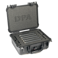 DPA 5015A (Surround Kit) комплект из 5 микрофонов 4015А с держателями и ветрозащитами в пластиковом