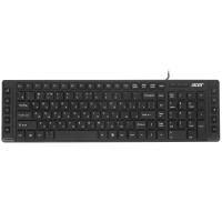 Клавиатура Acer OKW010 черный USB slim Multimedia