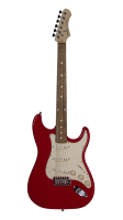 SQOE Sest200 red электрогитара Stratocaster S+S+S