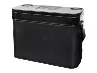 Переносная караоке система [TRS2402] iconBIT [K902B] Колонка 10Вт, 2 микрофона Bluetooth, световые эффекты, аккумулятор в колонке 3000mah и микрофонах, 22.3*9.6*15.7CM , цвет черный