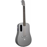 Lava me 4 38 space gray  трансакустическая гитара с чехлом, цвет серый