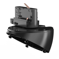 AUDAC RMA45M/W Адаптер для крепления акустических систем ATEO4M на стандартную световую шину, с возможностью электрического подключения к контактным проводникам шины. Цвет: Белый.