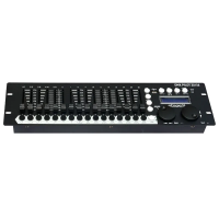 Контроллер для управления светом STAGE4 DMX PILOT 32/18 [32 прибора по 18 каналов максимум каждый.DMX512/RDM, 512 DMX каналов (SOFT PATCH), USB-порт, 16 фейдеров, библиотека встроенных эффектов для PAN/TILT и RGBW синтеза цвета]