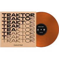 Виниловый диск с таймкодами [31222] Native Instruments [Traktor Control Vinyl Orange Transparent] для DVS системы Traktor, цвет оранжевый