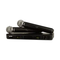 SHURE BLX288E/SM58 H10E 542-572 MHz двухканальная радиосистема с двумя ручными передатчиками SM58