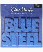 DM2562, Blue Steel Комплект струн для электрогитары, никелированные, 11-52 Dean Markley DM2562