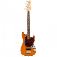 FENDER MUSTANG BASS PJ PF AGN бас-гитара, цвет натуральный