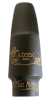 Alto saxophone mouthpiece Aizen Jazz Master Kurogane Titanium ASJMT-6 - Alto saxophone mouthpiece of composite titanium rubber with vintage tone