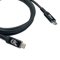 Qtex USB3.1 Gen2 CC-0.5- Кабель USB 3.1 Gen2 с разъемами USB-C (вилка-вилка), 10 Гбит/с, 4К60, длина 0,5 м