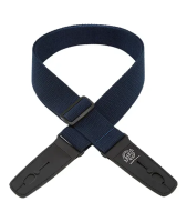 LIS-051-C2-NVYBLU Ремень для гитары с блокировой, хлопок, тёмно-синий, Lock-It Straps, D'Andrea