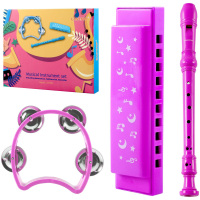 EASTTOP DF300 PURPLE - Перкуссионный набор 3 предмета