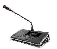 Ht-9500fd. микрофонный пульт делегата htdz серии ht-9500 с 5 кнопками голосования и селектором каналов, микрофон 42 см, кабель 2 м