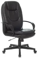 Кресло Бюрократ CH-868LT/#B (Office chair CH-868LT black eco.leather cross plastic)