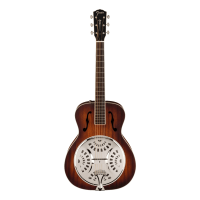FENDER PR-180E Resonator Aged Cognac Burst резонатор-гитара электроакустическая, цвет темный санберст, кейс в комплекте
