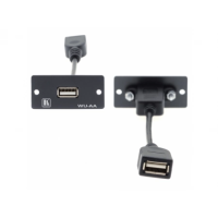Модули-вставки Kramer Electronics [WU-AA(W)] USB розетка А-розетка А. Цвет белый.