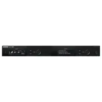 Цифровой приёмник SHURE [SLXD4DE=-L56]  двухканальный, частота  650 - 694 MHz