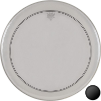 REMO P3-1320-CT-GN Powerstroke® P3 Colortone™ Green Bass Drumhead, 20' цветной двухслойный прозрачный пластик для бас-барабана,