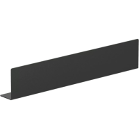 Caymon IS2FH/B Лицевая панель для полок ISx20 в стойку 19". Размер 1/2 ширины стойки.