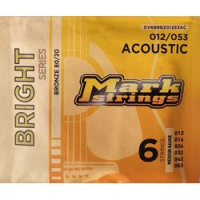 Markbass bright series dv6brbz01253ac sale  струны для акустической гитары, 12-53, бронза 80/20