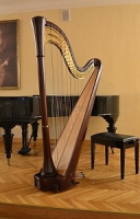 RHC21001 Арфа, 40 струн, прямая дека, отделка цвет-Клен, Resonance Harps