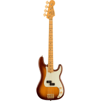 FENDER 75TH ANV CMRTV P BASS MN 2CB бас-гитара, цвет - бурбон берст, кейс в комплекте