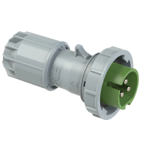 PCE Вилка кабельная 16А/24-42V/2P+E/IP67, никелированные контакты 0832-2v