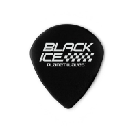 PLANET WAVES 3DBK6-25 Black Ice Heavy медиатор (упак. 25 шт.)