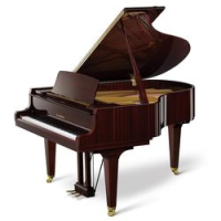 Kawai gl30 s/ bmp  рояль, длина 166 см, цвет коричневый полированный, банкетка в комплекте, япония