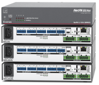 Extron NetPA U 1004-70V - Четырёхканальный усилитель с Dante, 100 Вт на 70 В