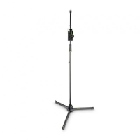 Gravity MS 43 DT B - Прямая компактная микрофонная стойка-тренога с 2 точками фиксации. Регулировка высоты: 700 - 1610 мм. Цвет: черный. Вес: 2.2 кг