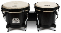 PEARL PFB-100/C631 - бонго серии Primero. Корпус: пластик. Размер: 6/7". Цвет: No.631 Ebony - эбони