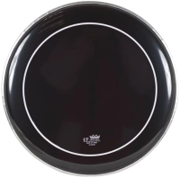 UT-1018-ES Pinstripe Ebony Пластик для бас-барабана 18", Remo