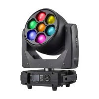 Прибор полного вращения SHOWLIGHT MH-LED 7х40 Zoom Bee Eye RGBW