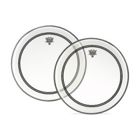 REMO P3-1322-CT-OG Powerstroke® P3 Colortone™ Orange Bass Drumhead, 22' цветной двухслойный прозрачный пластик для бас-барабана,