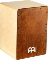 MEINL MCAJ100BK-MA HEADLINER® SERIES SNARE CAJON кахон, фибролит/клён, цвет чёрный/натуральный
